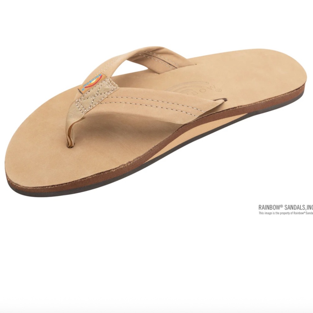 RAINBOW Mens Flip Flops- Sierra Brown - Size XL (MENS Size 11-12) - NWT